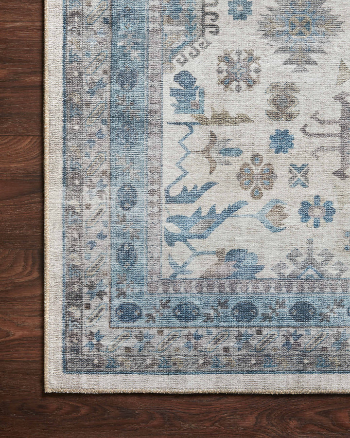 Loloi II Heidi Ivory / Ocean Rugs