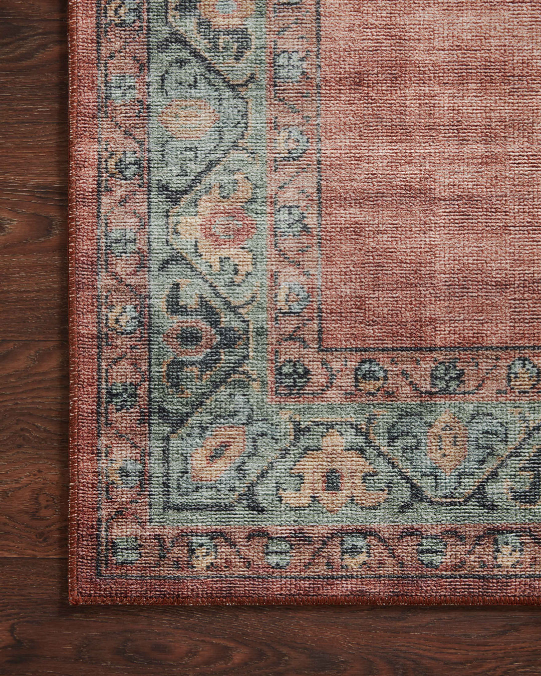 Loloi II Heidi Spice / Aqua Rugs