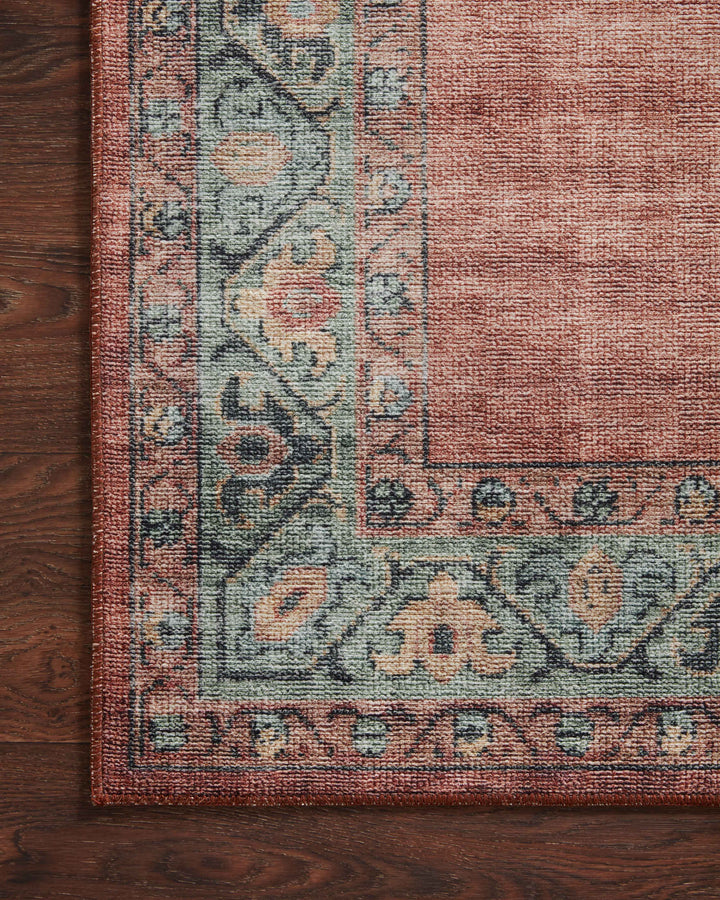 Loloi II Heidi Spice / Aqua Rugs