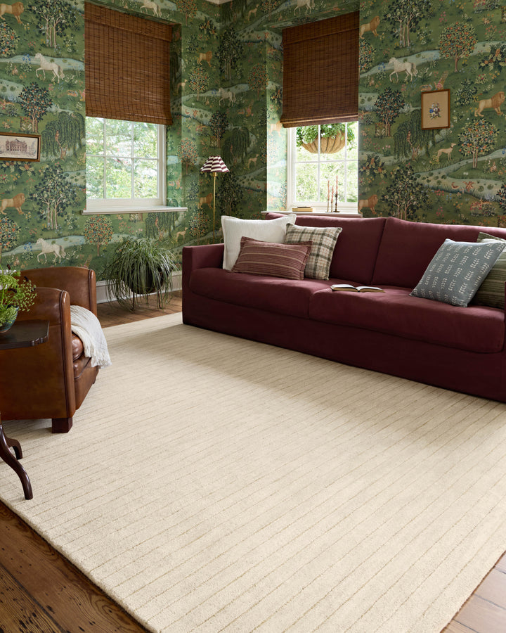 Chris Loves Julia x Loloi Henry Ivory / Dove Rugs