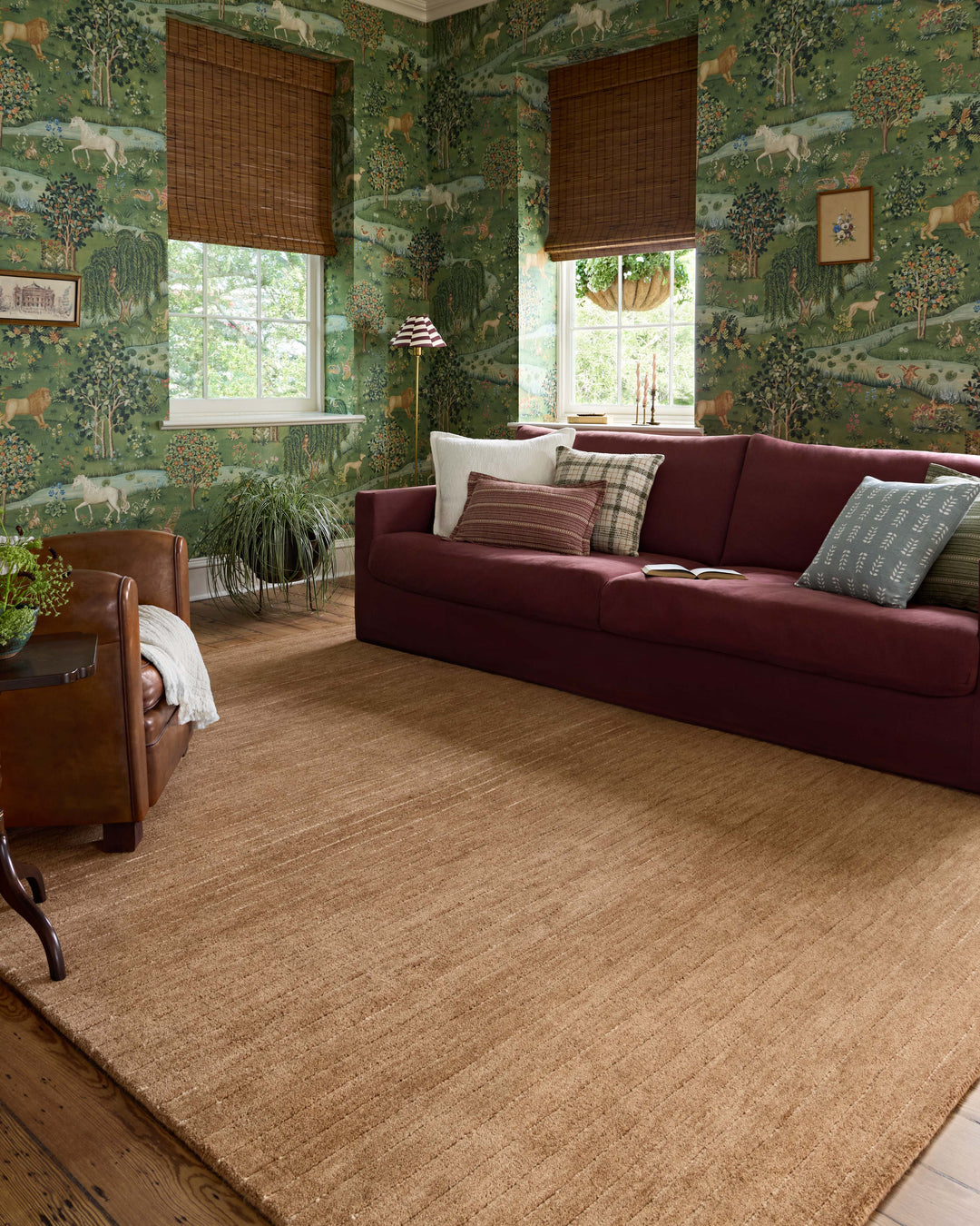 Chris Loves Julia x Loloi Henry Rust / Natural Rugs