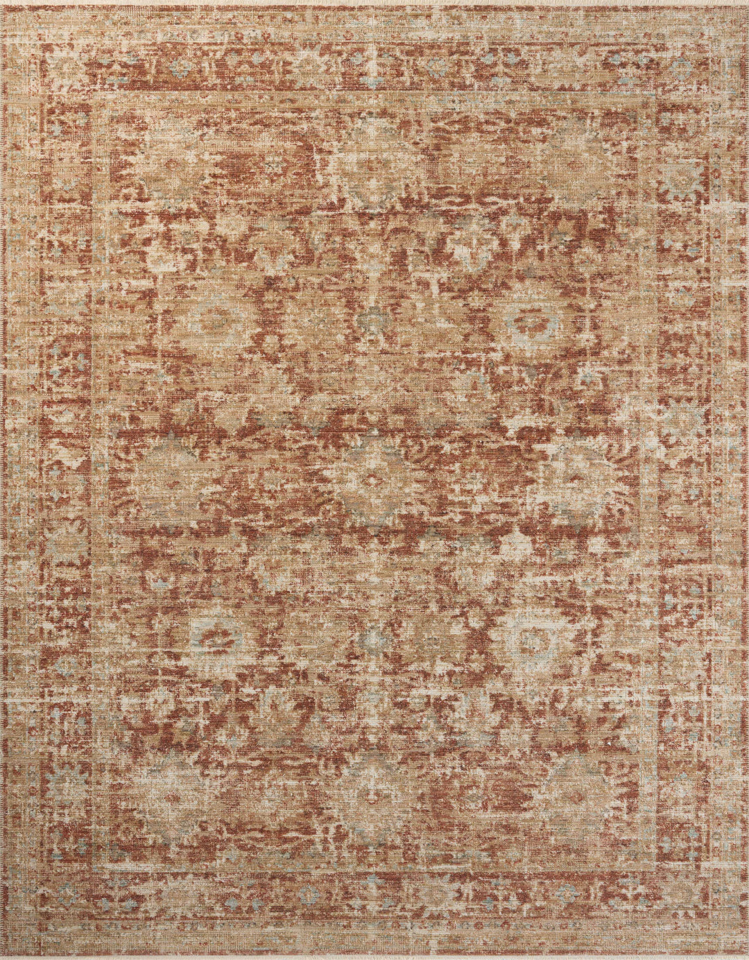 Loloi Heritage Brick / Multi Rugs