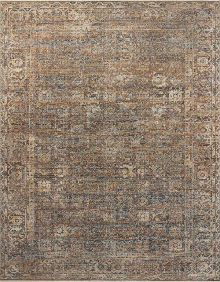 Loloi Heritage Mocha / Denim Rugs