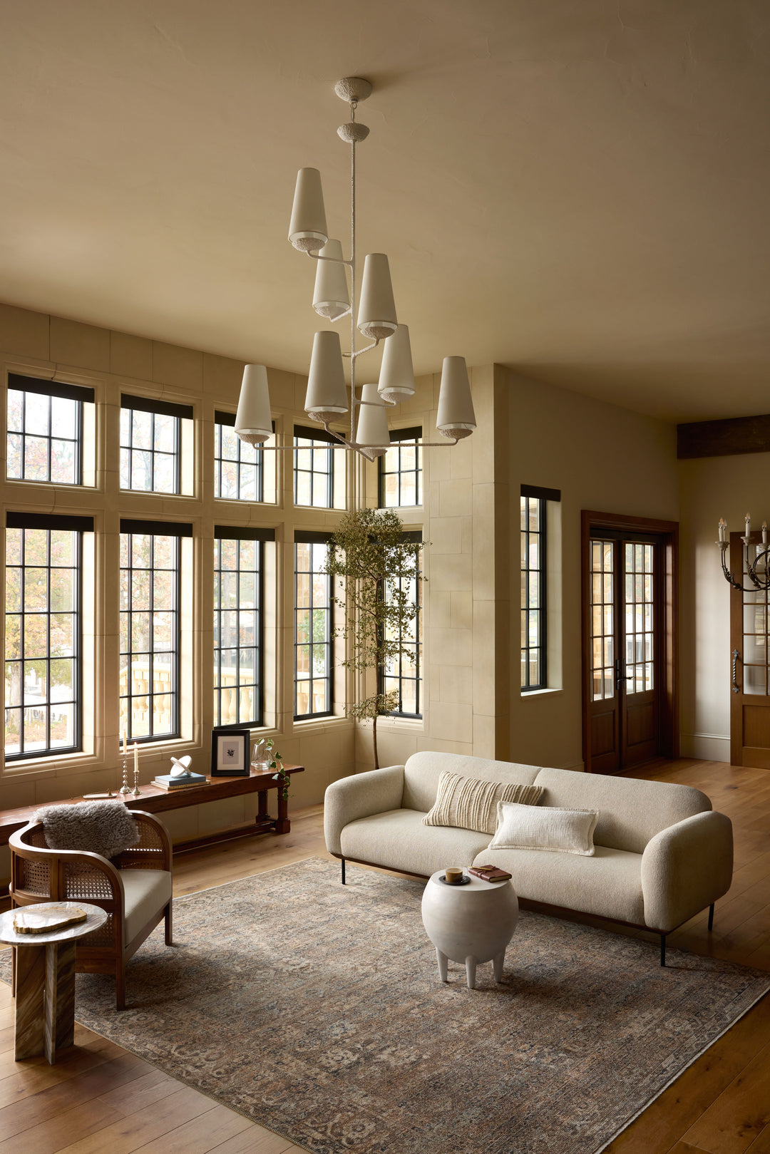 Loloi Heritage Mocha / Denim Rugs