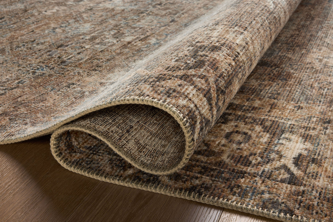 Loloi Heritage Mocha / Denim Rugs