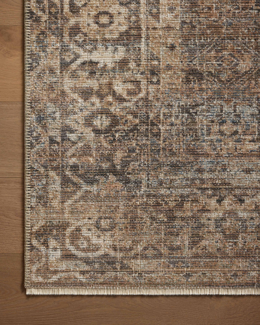 Loloi Heritage Mocha / Denim Rugs