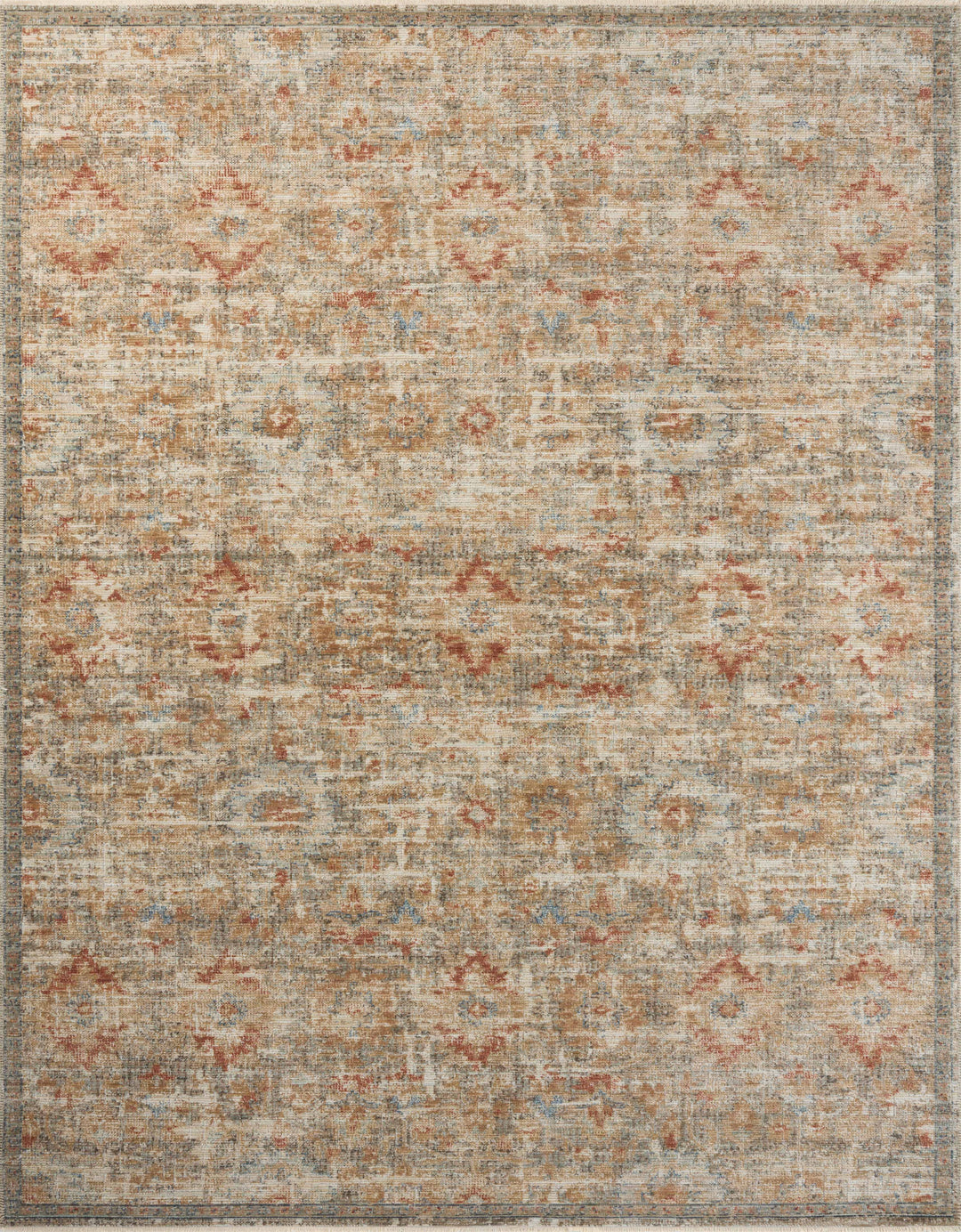 Loloi Heritage Grey / Sunset Rugs