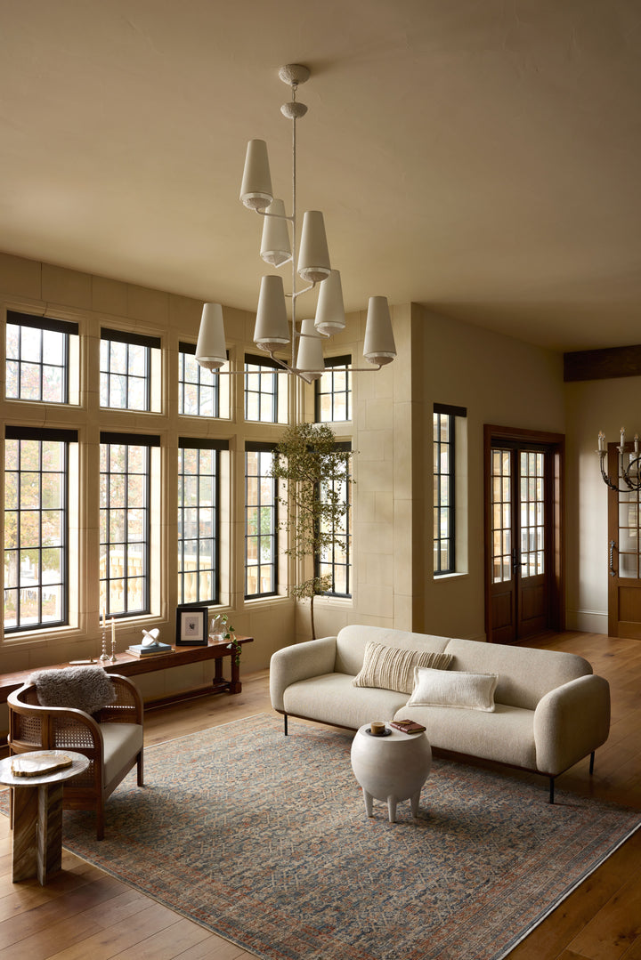 Loloi Heritage Blue / Rust Rugs