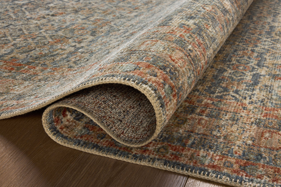Loloi Heritage Blue / Rust Rugs