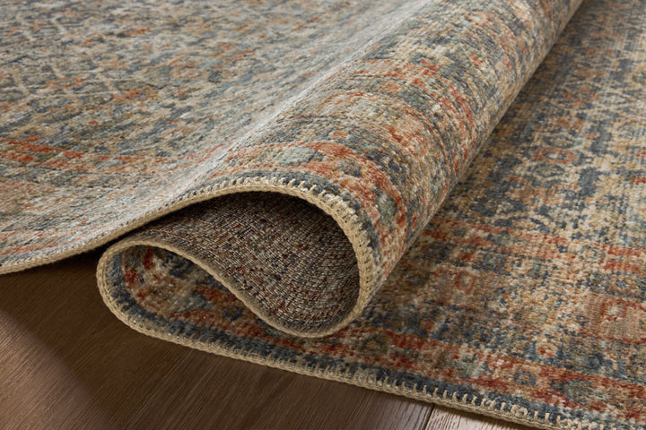 Loloi Heritage Blue / Rust Rugs