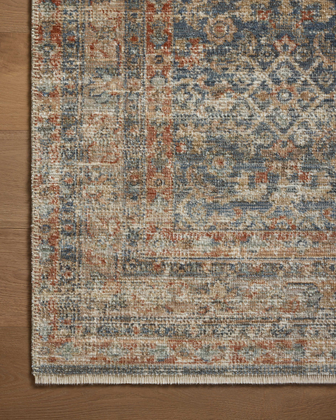 Loloi Heritage Blue / Rust Rugs