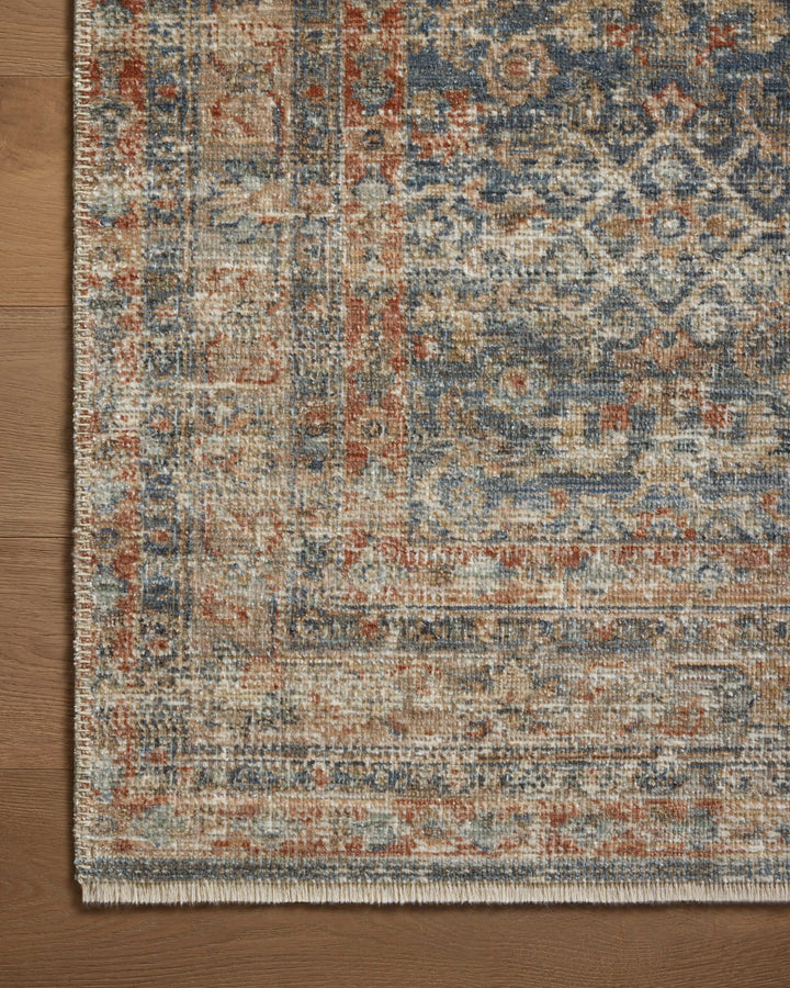 Loloi Heritage Blue / Rust Rugs