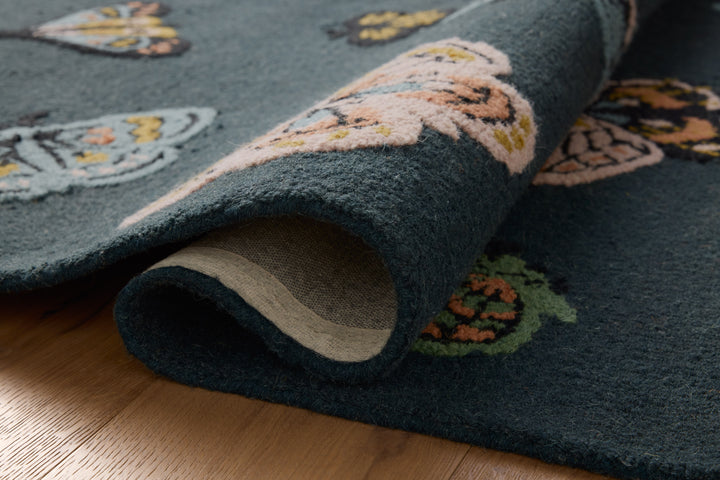 Rifle Paper Co. x Loloi Highgrove Teal Rugs