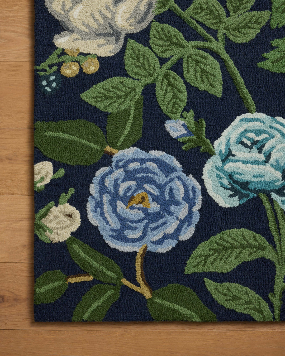 Rifle Paper Co. x Loloi Highgrove Navy Rugs