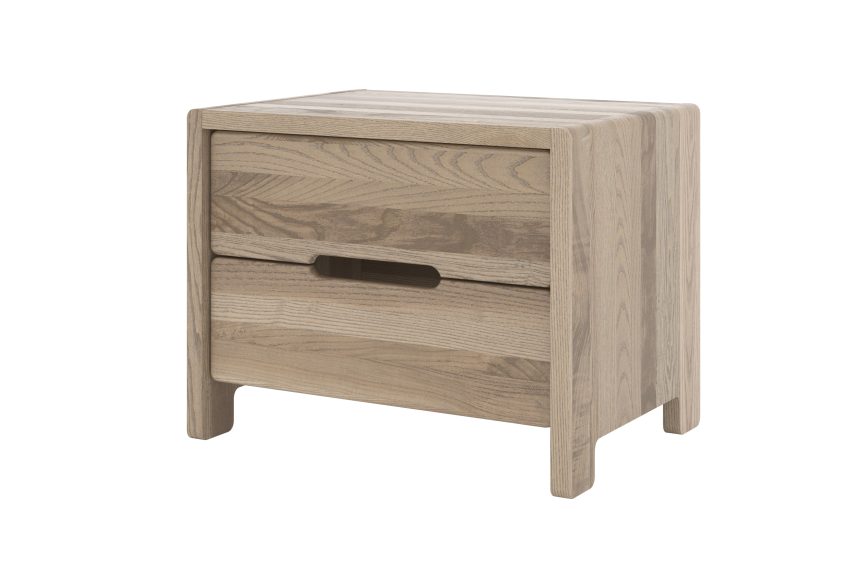 Hudson Solid Wood Nightstand | Verbois