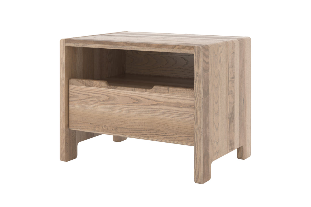 Hudson Solid Wood Nightstand | Verbois