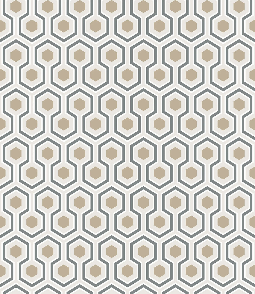 hick's hexagon beige and brown