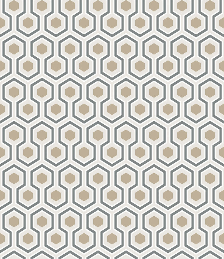 hick's hexagon beige and brown