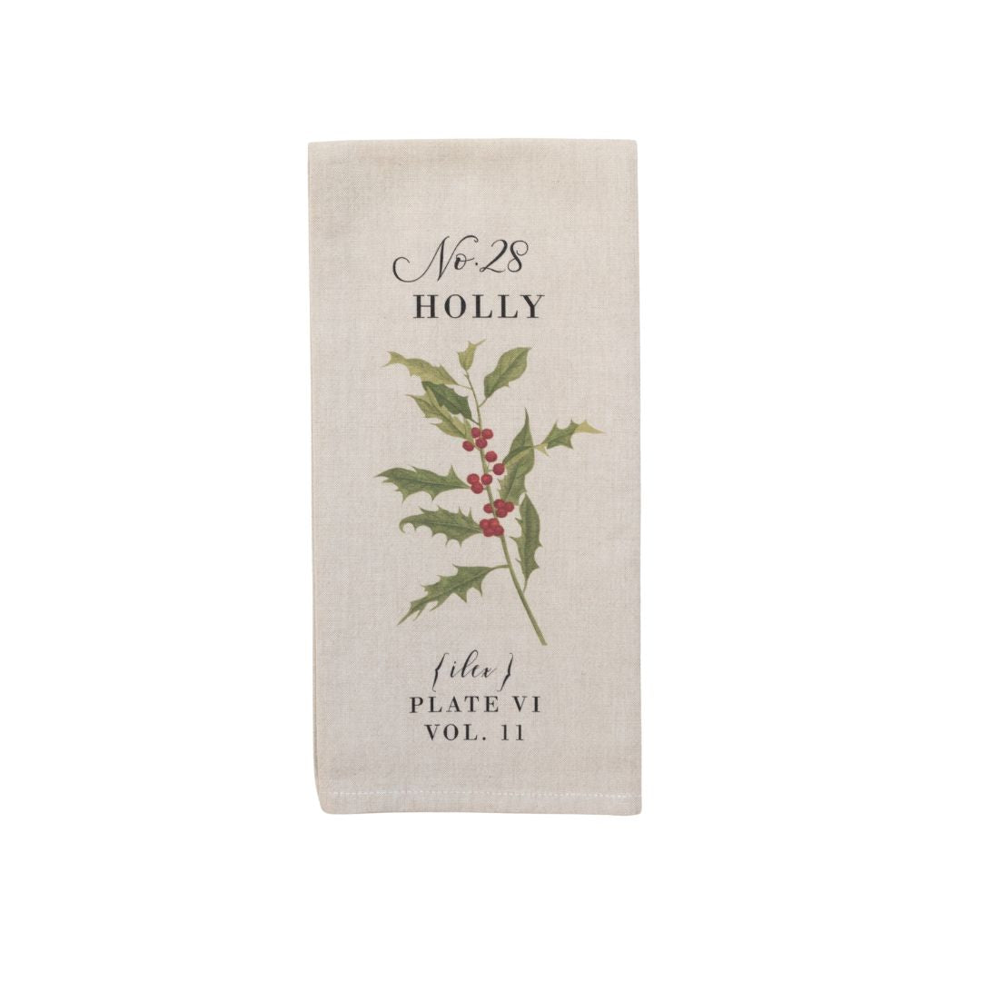 Holly Tea Towel
