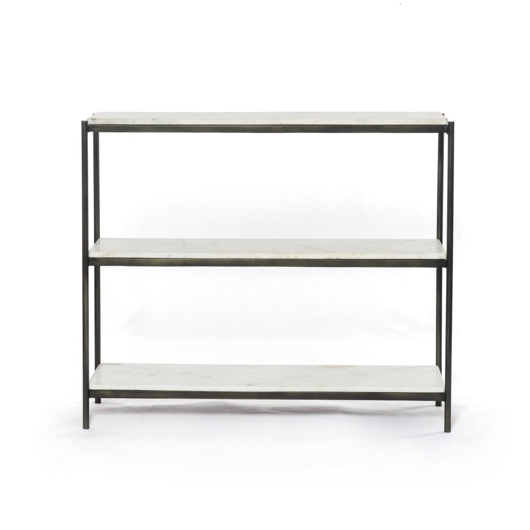 Felix Console Table Hammered Grey 