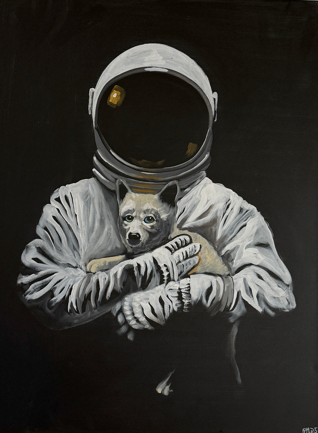 Safe Hands | Acrylic Painting on Canvas by Robert Moore