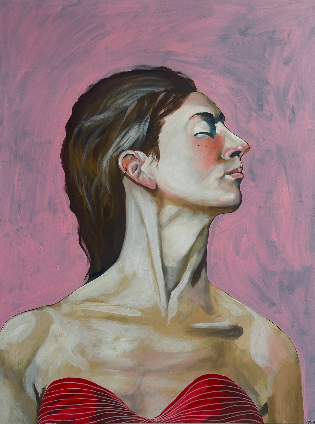 Pamela | Acrylic Painting on Canvas by Robert Moore