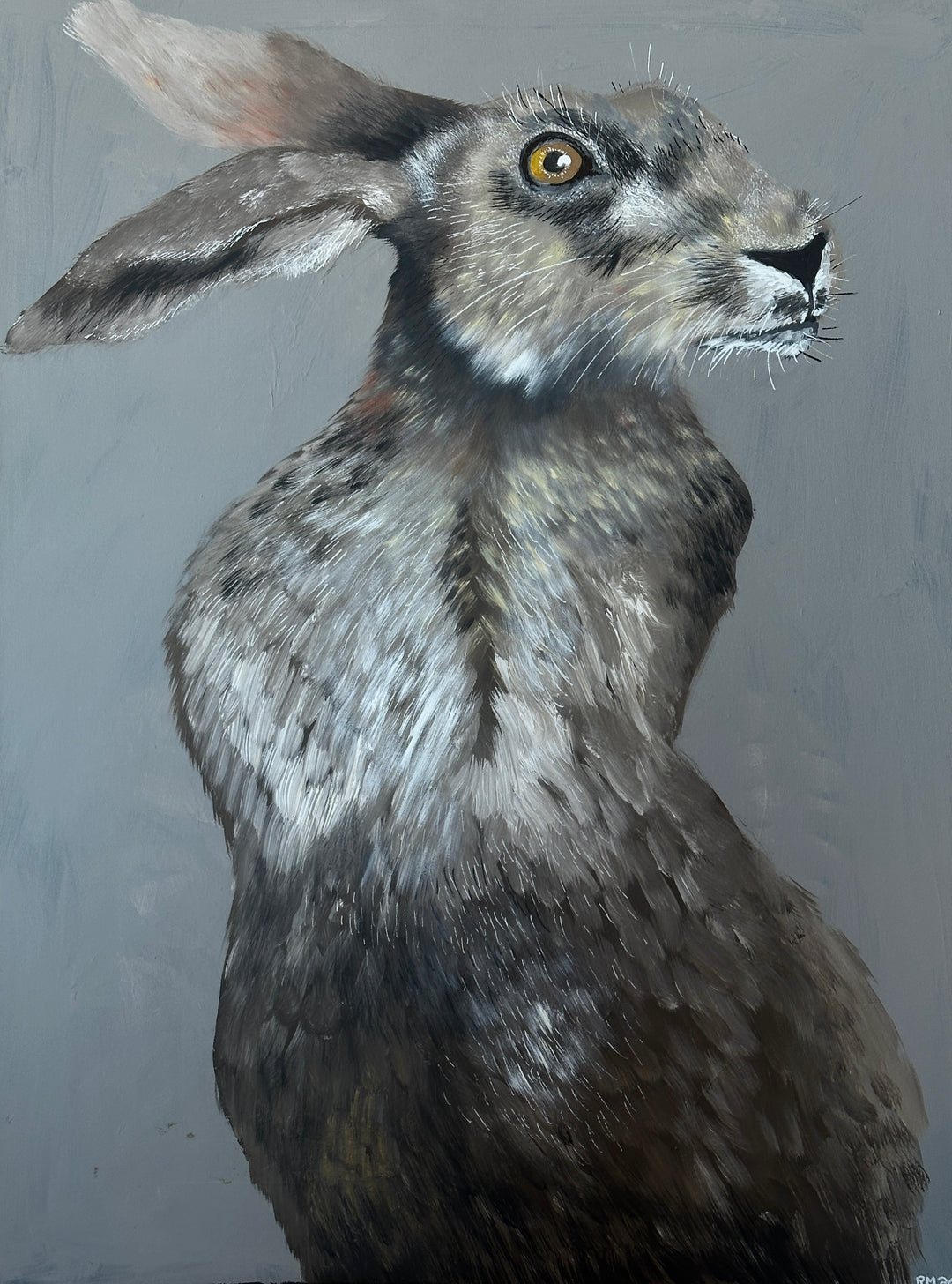 Jacques | Acrylic Painting on Canvas by Robert Moore