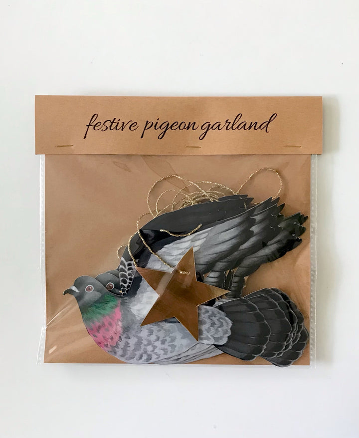 Festive Pigeon Garland