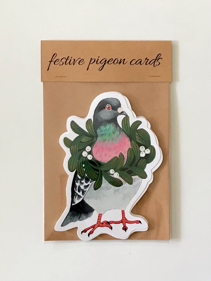 Festive Pigeon Cards