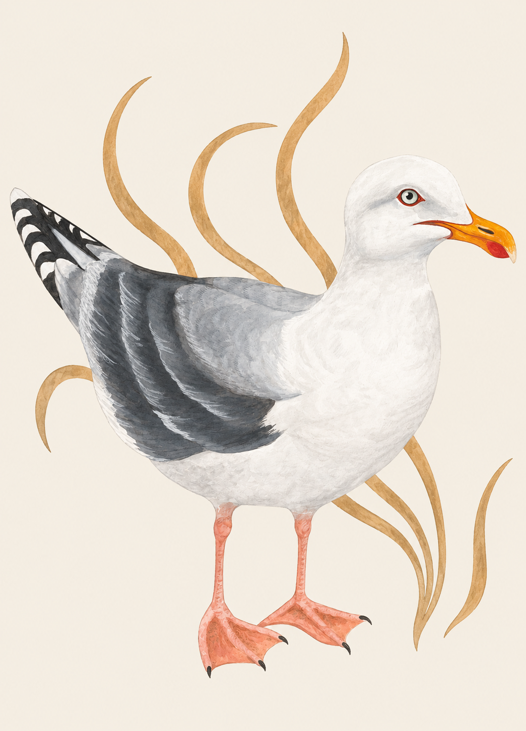City Gulls, John - Print