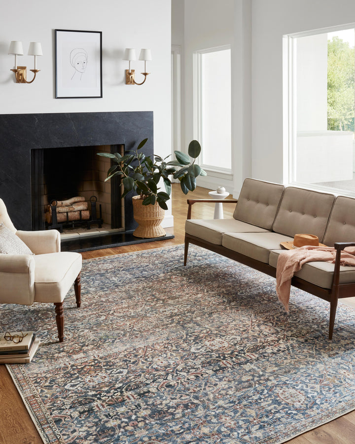 Chris Loves Julia x Loloi Jules Denim / Spice Rugs