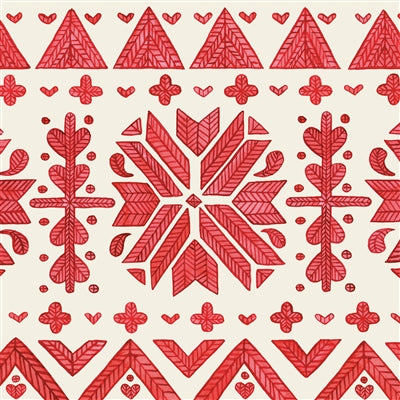 Fair Isle Cocktail Napkin