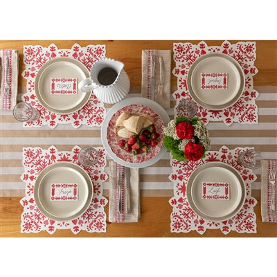 Fair Isle Snowflake Placemat