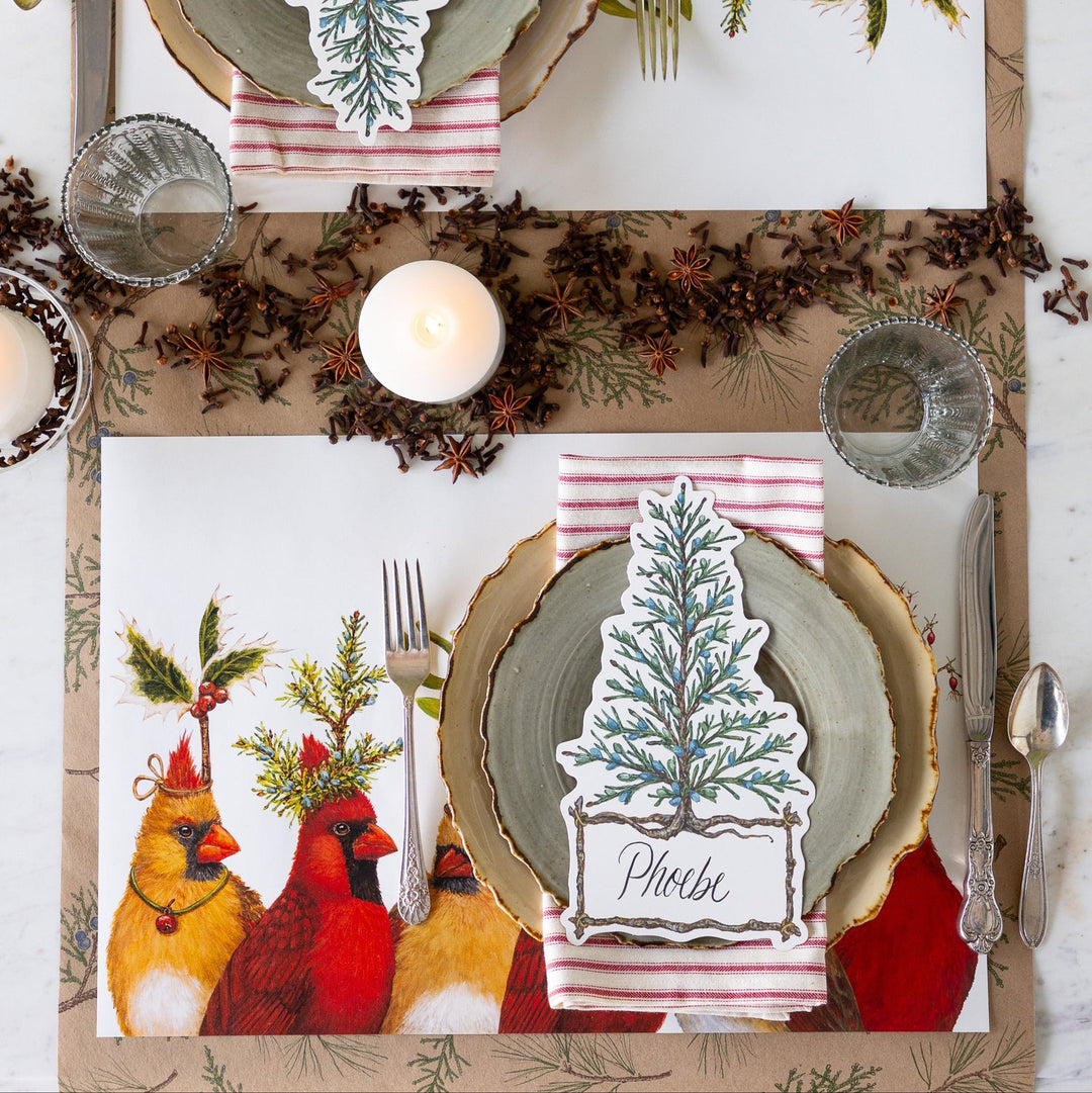 Cardinal Party Placemat