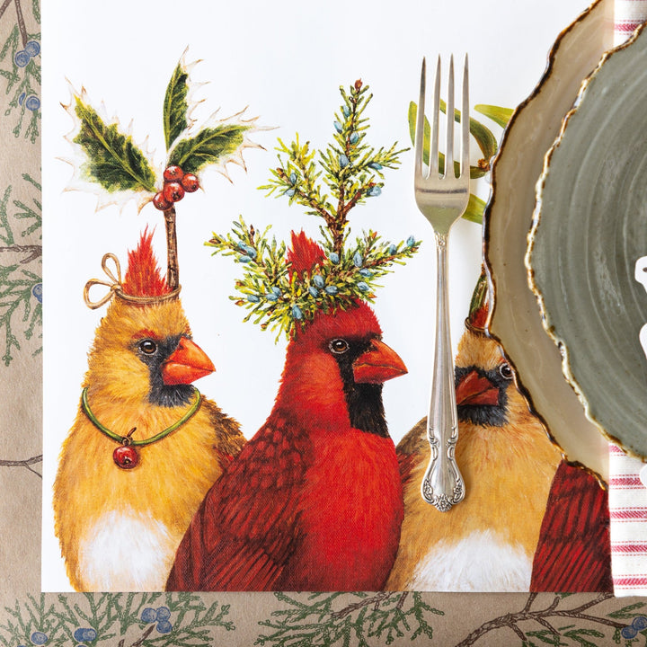 Cardinal Party Placemat