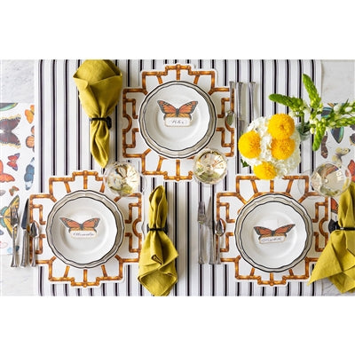 Black Stripe Table Runner