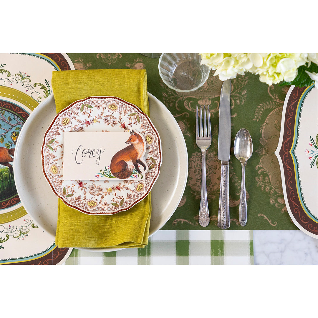 Fanciful Fox Place Cards