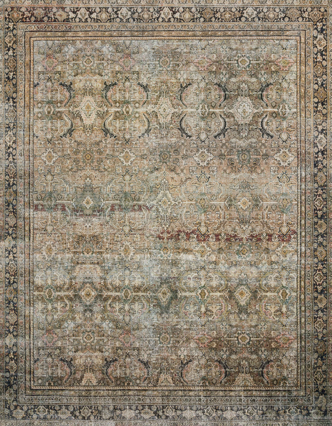 Loloi II Layla Olive / Charcoal Rugs