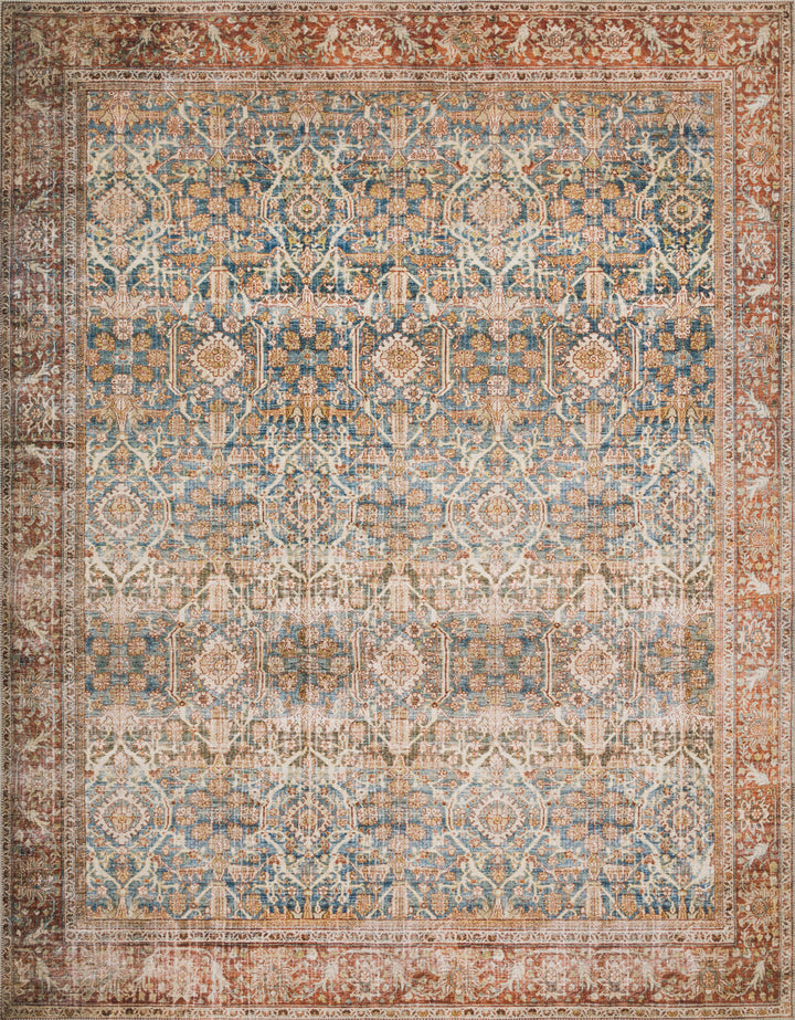 Loloi II Layla Ocean / Rust Rugs