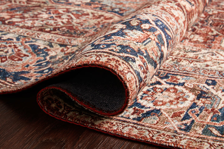 Loloi II Layla Red / Navy Rugs