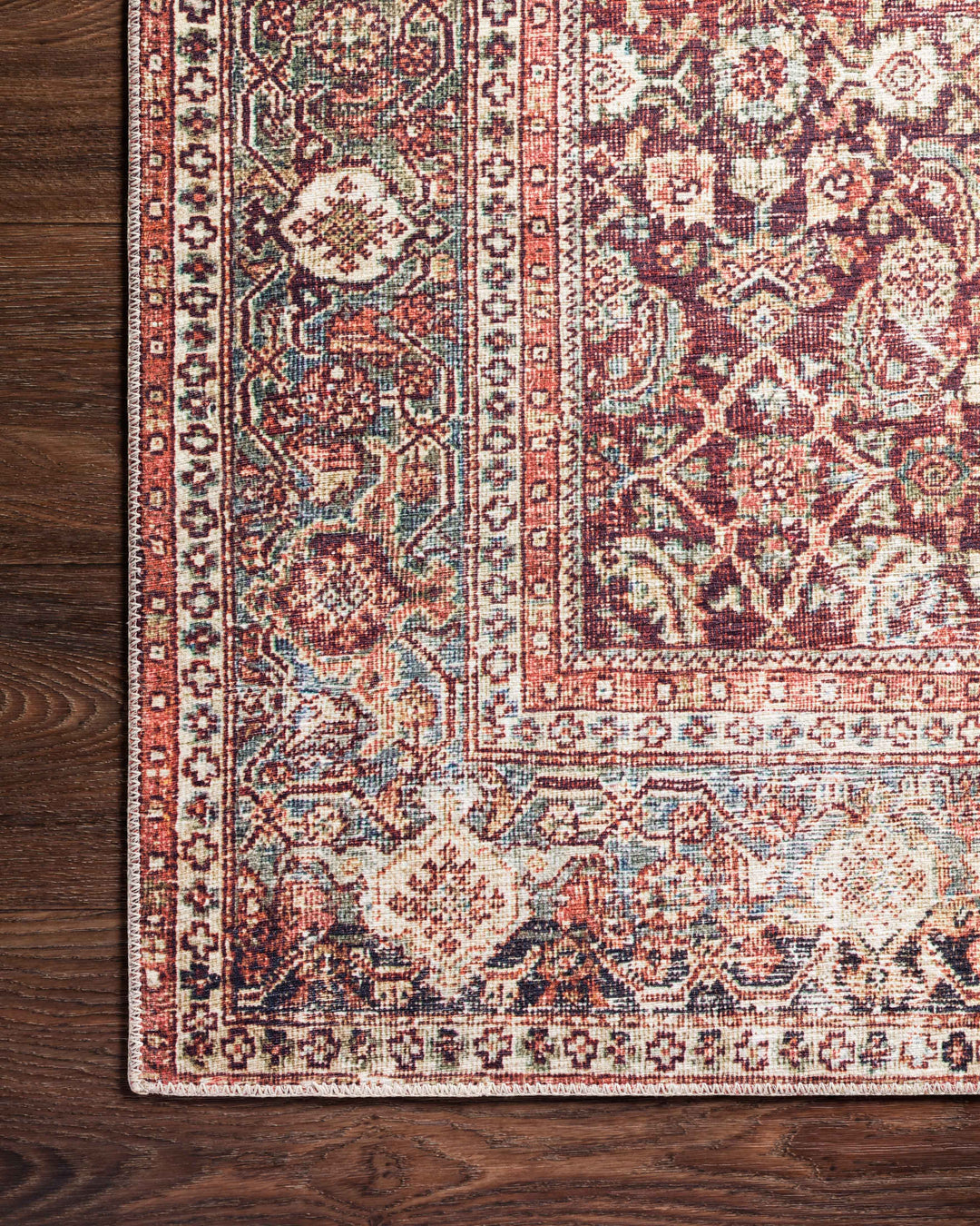 Loloi II Layla Cinnamon / Sage Rugs