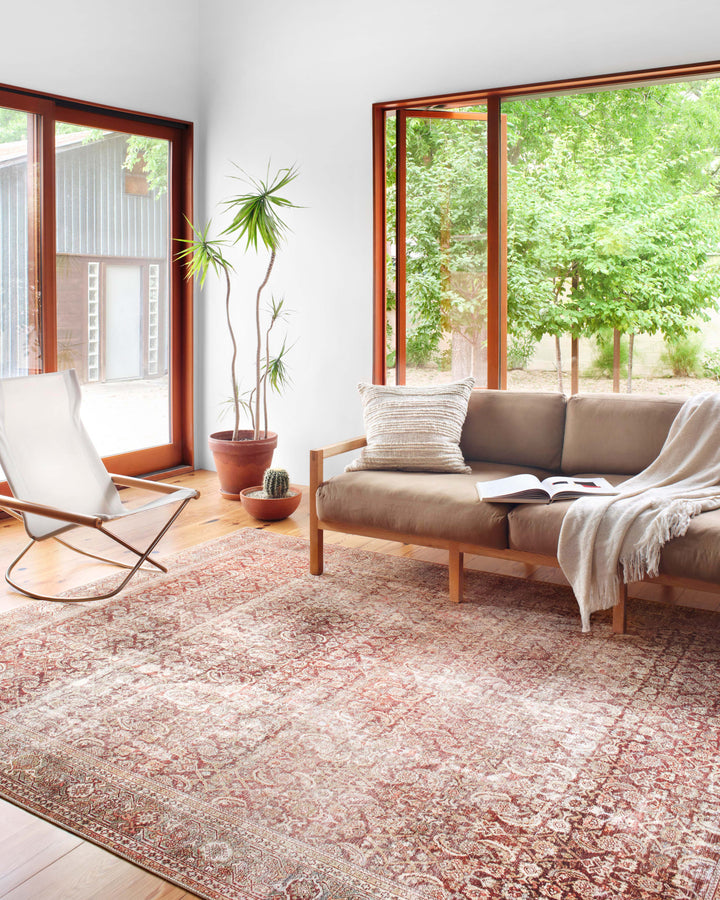 Loloi II Layla Cinnamon / Sage Rugs