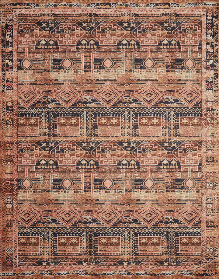 Loloi II Layla Mocha / Blush Rugs
