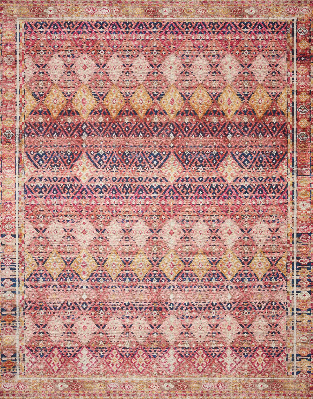 Loloi II Layla Magenta / Multi Rugs