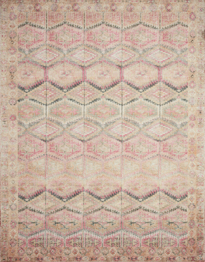 Loloi II Layla Pink / Lagoon Rugs