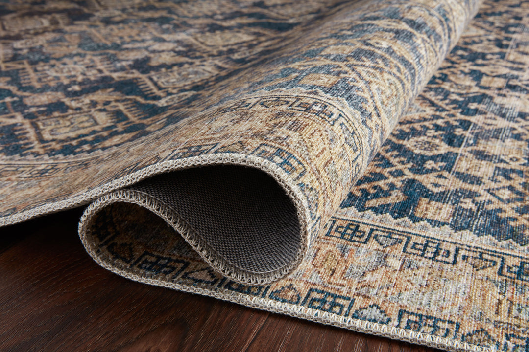 Magnolia Home By Joanna Gaines x Loloi Lenna Indigo / Natural Rugs