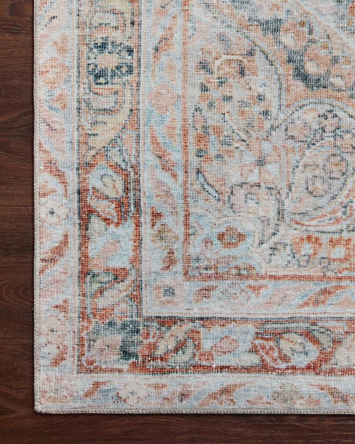 Magnolia Home By Joanna Gaines x Loloi Lenna Ocean / Apricot Rugs