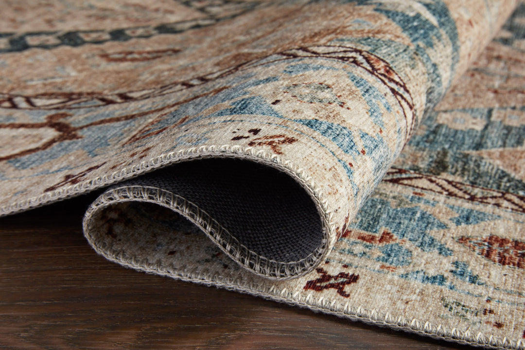 Magnolia Home By Joanna Gaines x Loloi Lenna Denim / Sand Rugs
