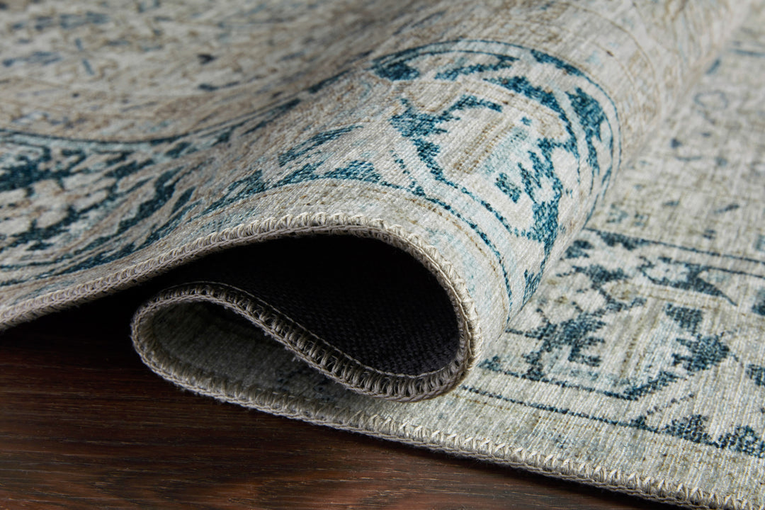 Magnolia Home By Joanna Gaines x Loloi Lenna Natural / Denim Rugs
