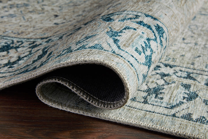 Magnolia Home By Joanna Gaines x Loloi Lenna Natural / Denim Rugs